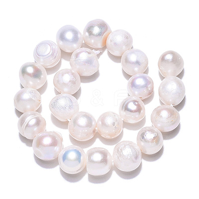 Natural Cultured Freshwater Pearl Beads Strands X-PEAR-N013-08G-01-1