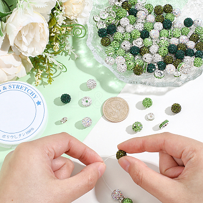 Saint Patrick's Day DIY Beads Bracelets Making Kits DIY-PA0001-81-1