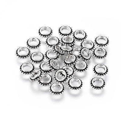 Tibetan Style Alloy Spacer Beads LF11067Y-NF-1
