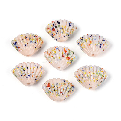 Handmade Lampwork Beads Strands LAMP-T026-03A-1