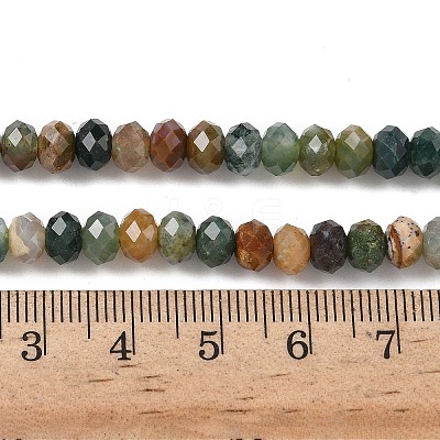 Natural Indian Agate Bead Strands G-D344-A04-1