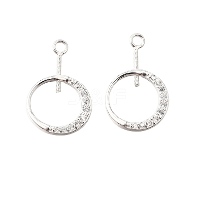 925 Sterling Silver Findings STER-D306-08S-1