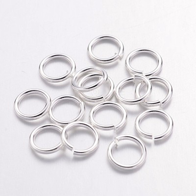 Brass Open Jump Rings JRC7MM-S-1