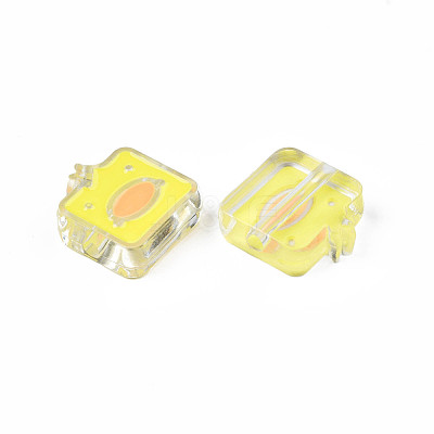 Transparent Acrylic Beads ACRC-S039-09C-1