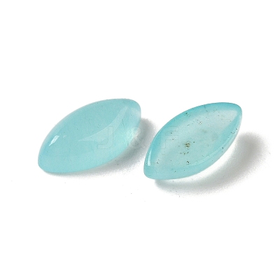 Natural White Jade Dyed Cabochons G-F772-01B-04-1