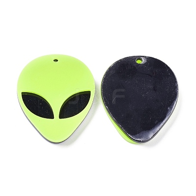 Opaque Acrylic Pendants MACR-P023-01E-1