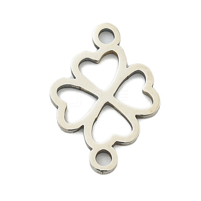 Non-Tarnish 201 Stainless Steel Connectors Charm STAS-M015-24P-1