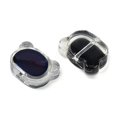Two Tone Glass Mood Beads GLAA-Z007-09B-1