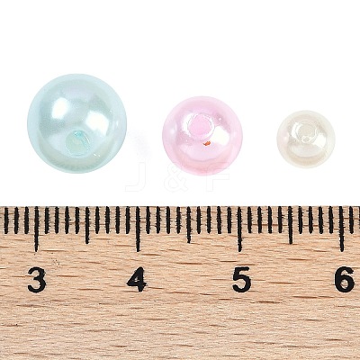 ABS Plastic Imitation Pearl Beads X-KY-G030-01B-1