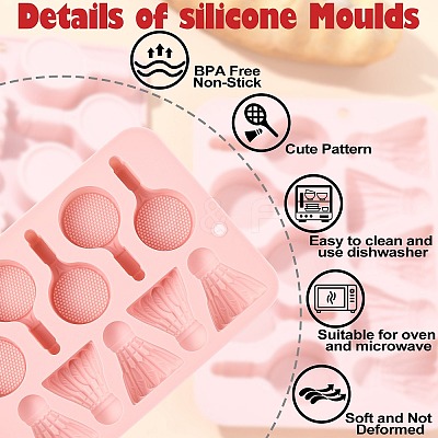 2 Different Shapes Silicone Molds ST-CJ0007-32-1