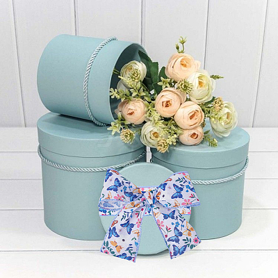 2 Rolls Burlap Ribbons SRIB-WH20009-005-1