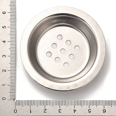 2 Pcs Alloy Candle Lids FIND-G071-01P-1