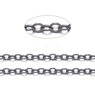 Brass Cable Chains CHC-034Y-B-NF-1