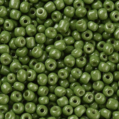 Baking Paint K9 Glass Seed Beads SEED-S003-K9-1