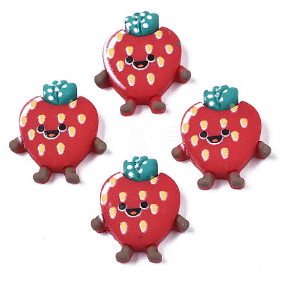 Opaque Resin Cabochons CRES-S308-008-1