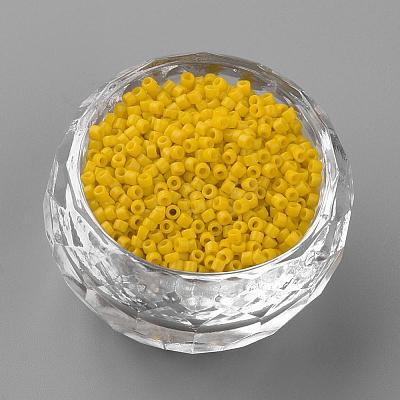 Opaque Glass Bugle Beads SEED-R043-03-1