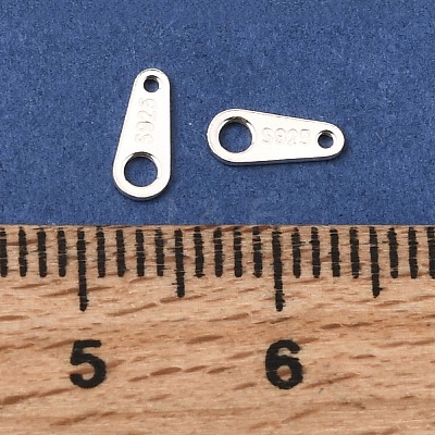 925 Sterling Silver Links X-STER-S002-20-1