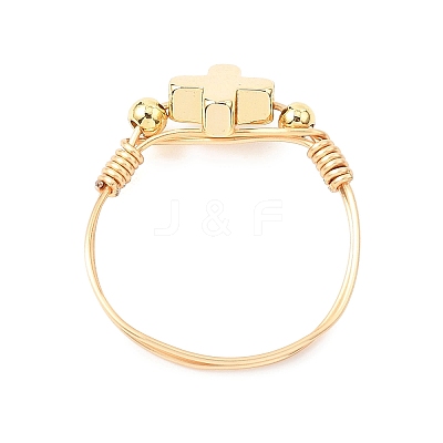 Brass Finger Rings RJEW-JR00955-1