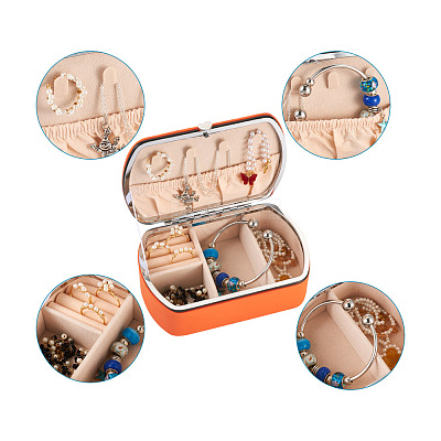 PU Leather Jewelry Storage Box LBOX-TAC0001-01B-1