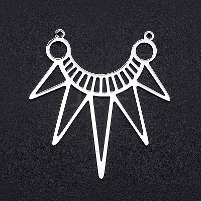 Non-Tarnish 201 Stainless Steel Pendants STAS-S105-JN910-1