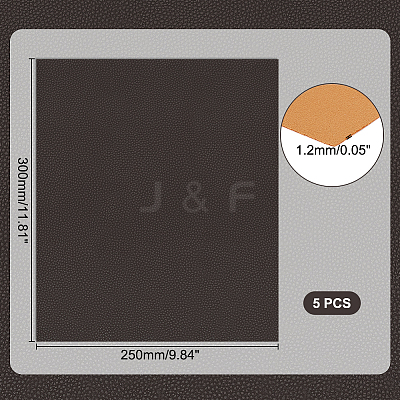 Rectangle PU Leather Fabric DIY-WH0349-324B-1