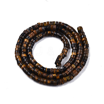 Natural Tiger Eye Beads Strands G-N326-146-B02-1