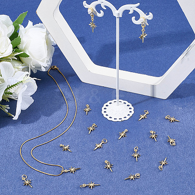 20Pcs Brass Pendants KK-SC0006-72G-1