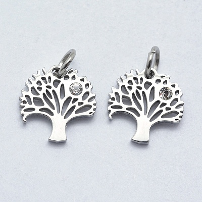 316 Surgical Stainless Steel Pendants STAS-K178-12P-1