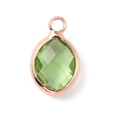 Faceted Glass Pendants FIND-TAC0014-68H-1