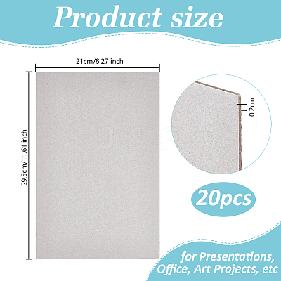 Rectangle Paper Boards AJEW-WH0348-734C-1