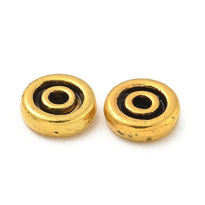 Tibetan Style Alloy Beads TIBE-P003-30C-AG-1