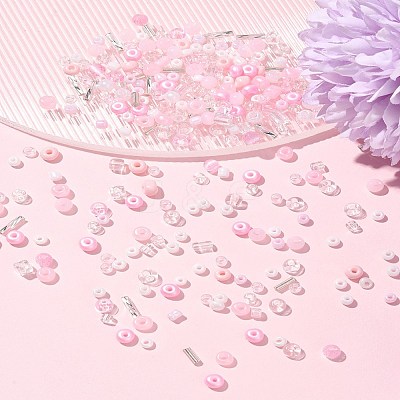 2 Sets Glass Seed Beads DIY-FS0008-27C-1