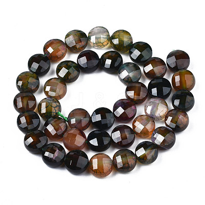 Natural Agate Beads Strands G-S359-366C-1