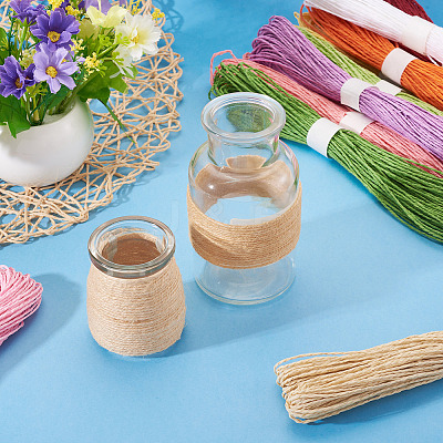 12 Bundles 12 Colors Twisted Paper Cord DIY-TA0013-29-1