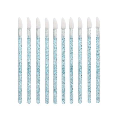 Flocking Disposable Lip Brush with Plastic Handle MRMJ-PW0002-24D-1