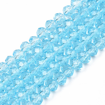 Glass Beads Strands EGLA-A034-T3mm-D28-1