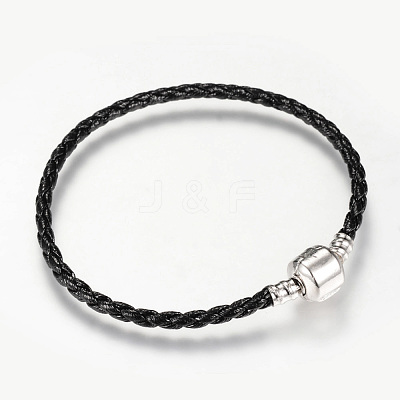 Imitation Leather European Style Bracelet Making MAK-R011-02B-1
