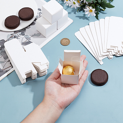 Foldable Creative Kraft Paper Box CON-WH0062-04B-1
