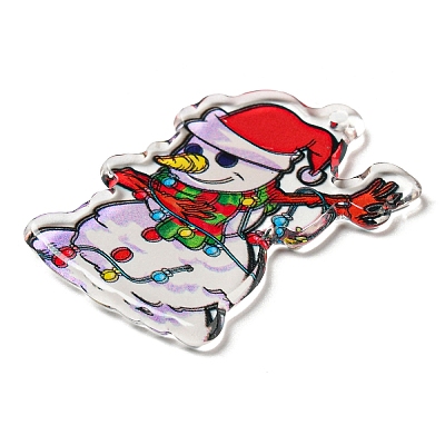 Christmas Theme Acrylic Pendants MACR-C024-05B-1