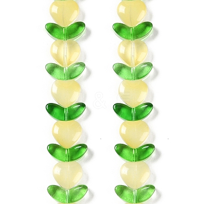 Transparent Glass Beads Strands GLAA-B021-04F-1