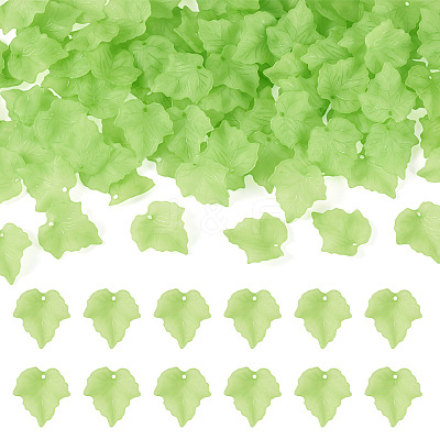 50G Frosted Acrylic Pendants FACR-TADJ0001-01A-1