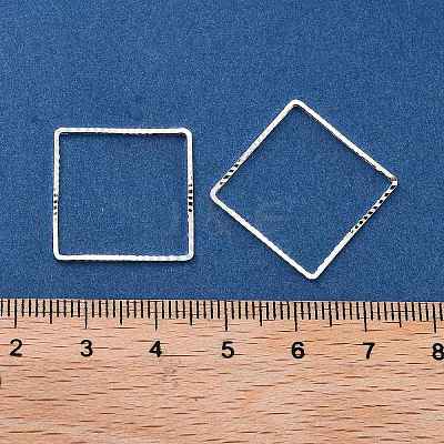 Brass Beads Frames KK-M288-01S-G-1