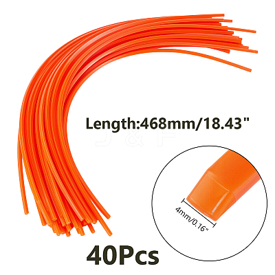 40Pcs Nylon Glass Trimmer Line OCOR-WH0105-121-1