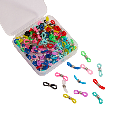 120Pcs 12 Colors Eyeglass Holders KY-CJ0001-32-1
