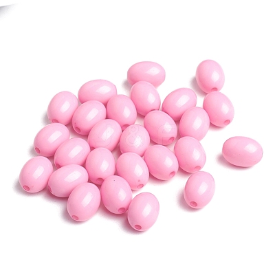 Opaque Acrylic Beads SACR-R828-07-1