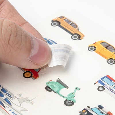 Paper Picture Stickers DIY-F025-F02-1
