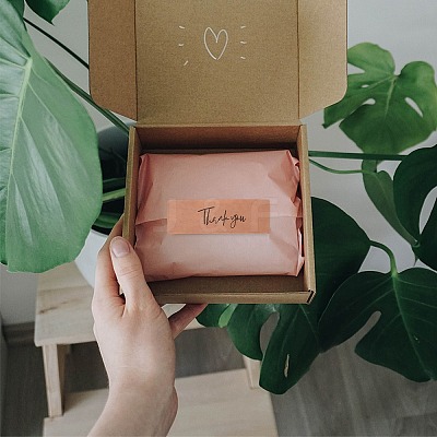 2 Rolls Self-Adhesive Paper Gift Tag Youstickers DIY-DJ0001-96A-1