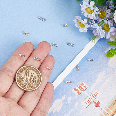 18Pcs 3 Styles 925 Sterling Silver Cord End STER-PH0002-11-1