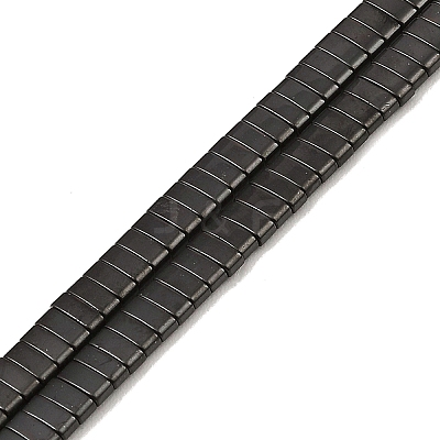 Electroplated Non-magnetic Synthetic Hematite Beads Strands G-G089-A02-16-1