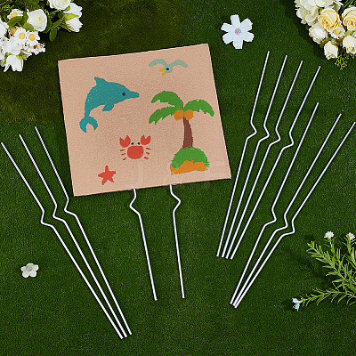 Iron Support Stakes DIY-WH0899-406-1